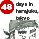 48 days in harajuku, tokyo