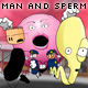 Man and Sperm